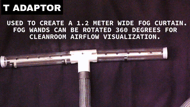 T Splitter (for two 80mm Fog Wands)