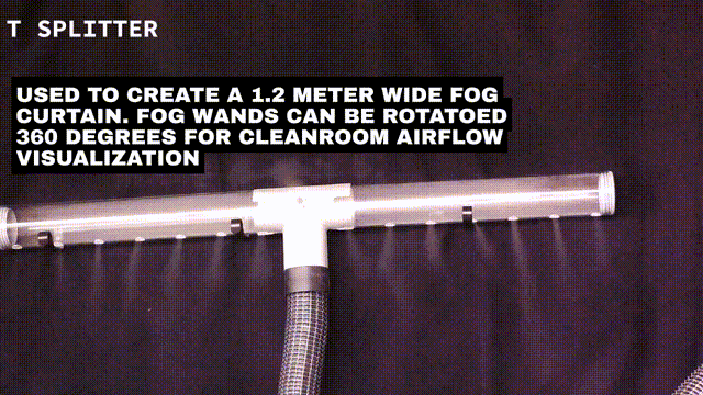T Splitter (for two 80mm Fog Wands)