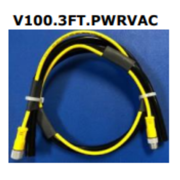 كابل طاقة بطول 3 قدمًا V100 - مجموعة أنابيب مفرغة