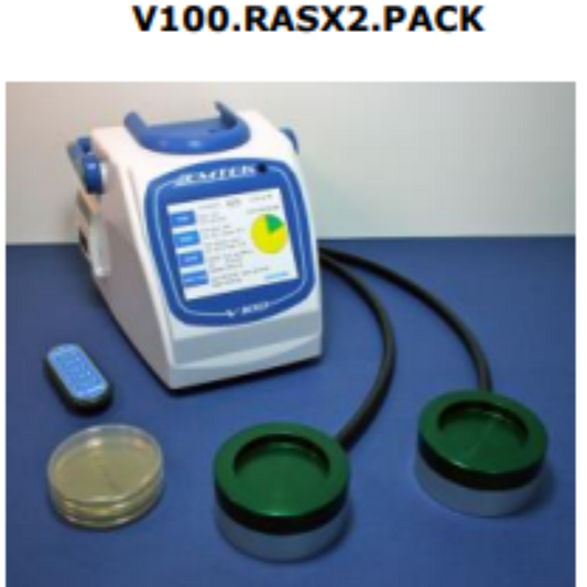 V100 Controller with Quad P100 Remote Air Samplers (RAS) - Advanced Air Sampling System