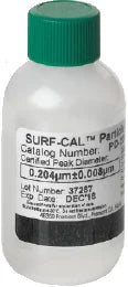 كرات PSL ، 2.01 Micron ، حجم زجاجة 50ml ، خرز البوليسترين اللاتكس ، NIST يمكن تتبعها ، شهادة معايرة الحجم متضمنة