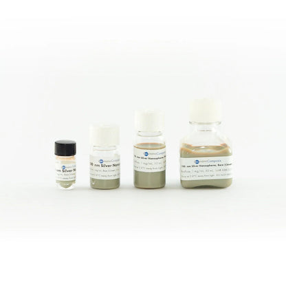 Silica-Coated Silver Nanospheres (SiO₂) - 1 mg/mL, 90 nm - 140 nm
