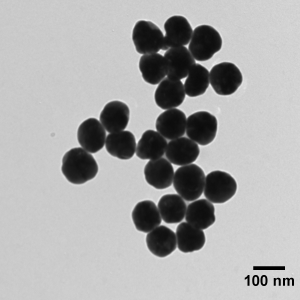 Silica-Coated Silver Nanospheres (SiO₂) - 1 mg/mL, 90 nm - 140 nm