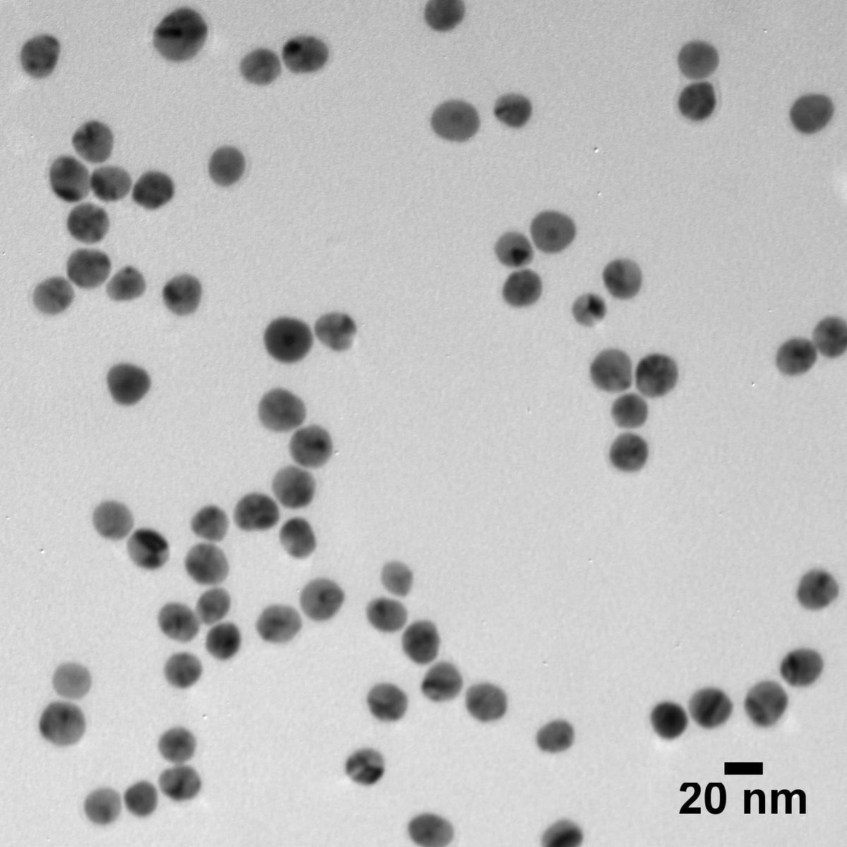 Silver Shelled Gold - Citrate Nanoparticles, 1 mg/mL - 20 nm, 1 mL - 30 mL