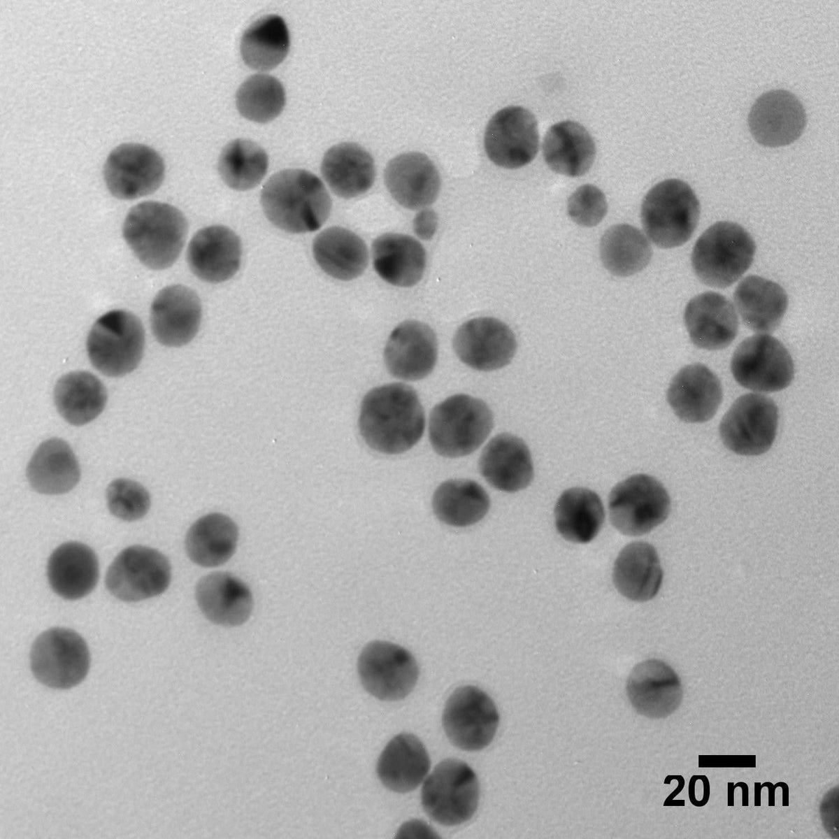 Silver Shelled Gold - Citrate Nanoparticles, 1 mg/mL - 20 nm, 1 mL - 30 mL