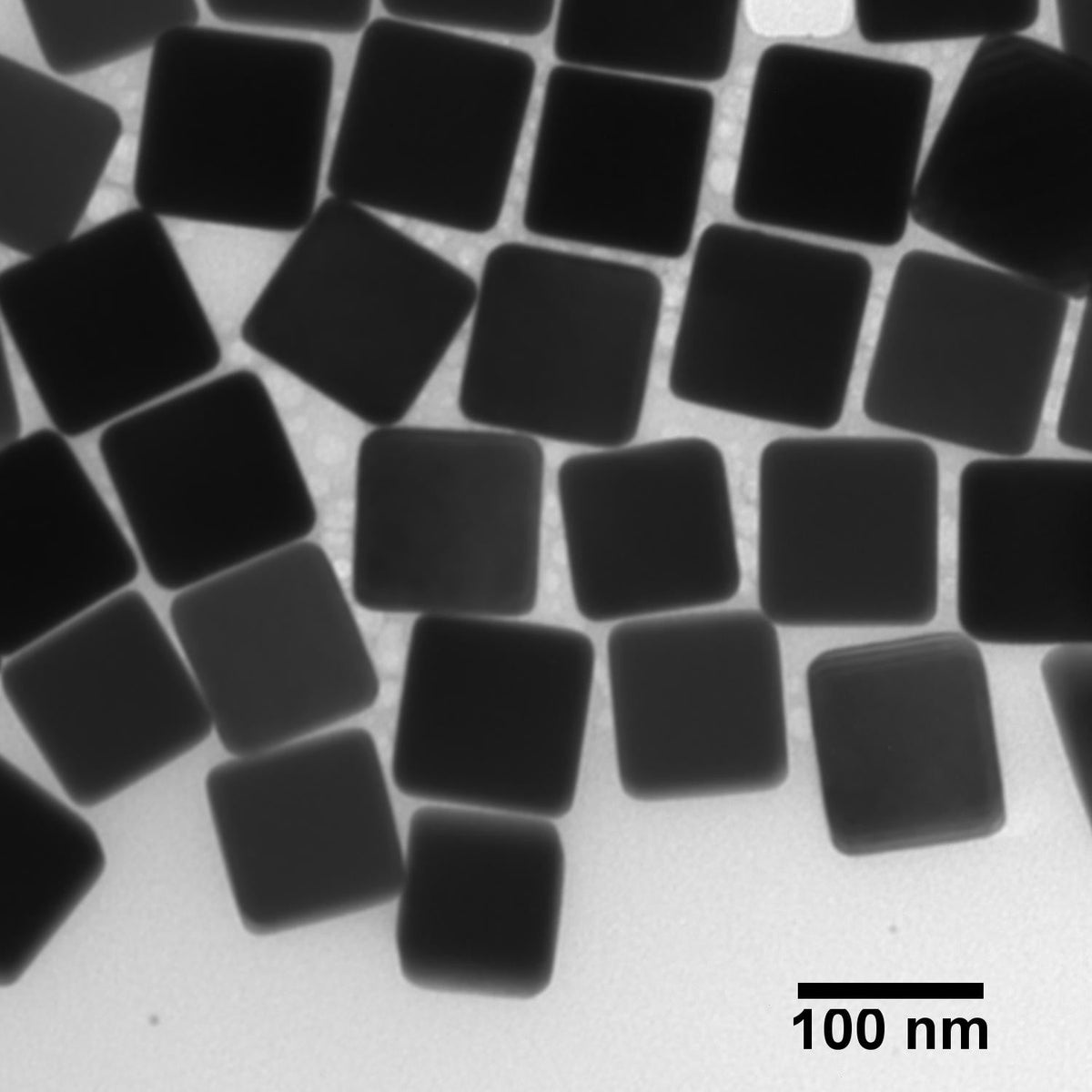 Silver Nanocubes - PVP, 1mg/mL (55 nm - 100 nm; 1 mL - 25 mL)