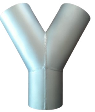 Standard Y Splitter (for 2 80 or 50mm hoses)
