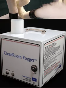 Portable Cleanroom Fogger in Smoke Studies