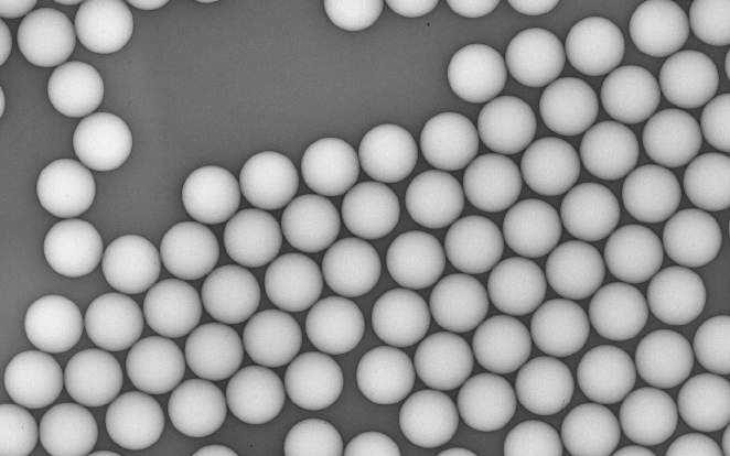 Color-Rich Dyed Blue Carboxylate Particles 0.85 µm