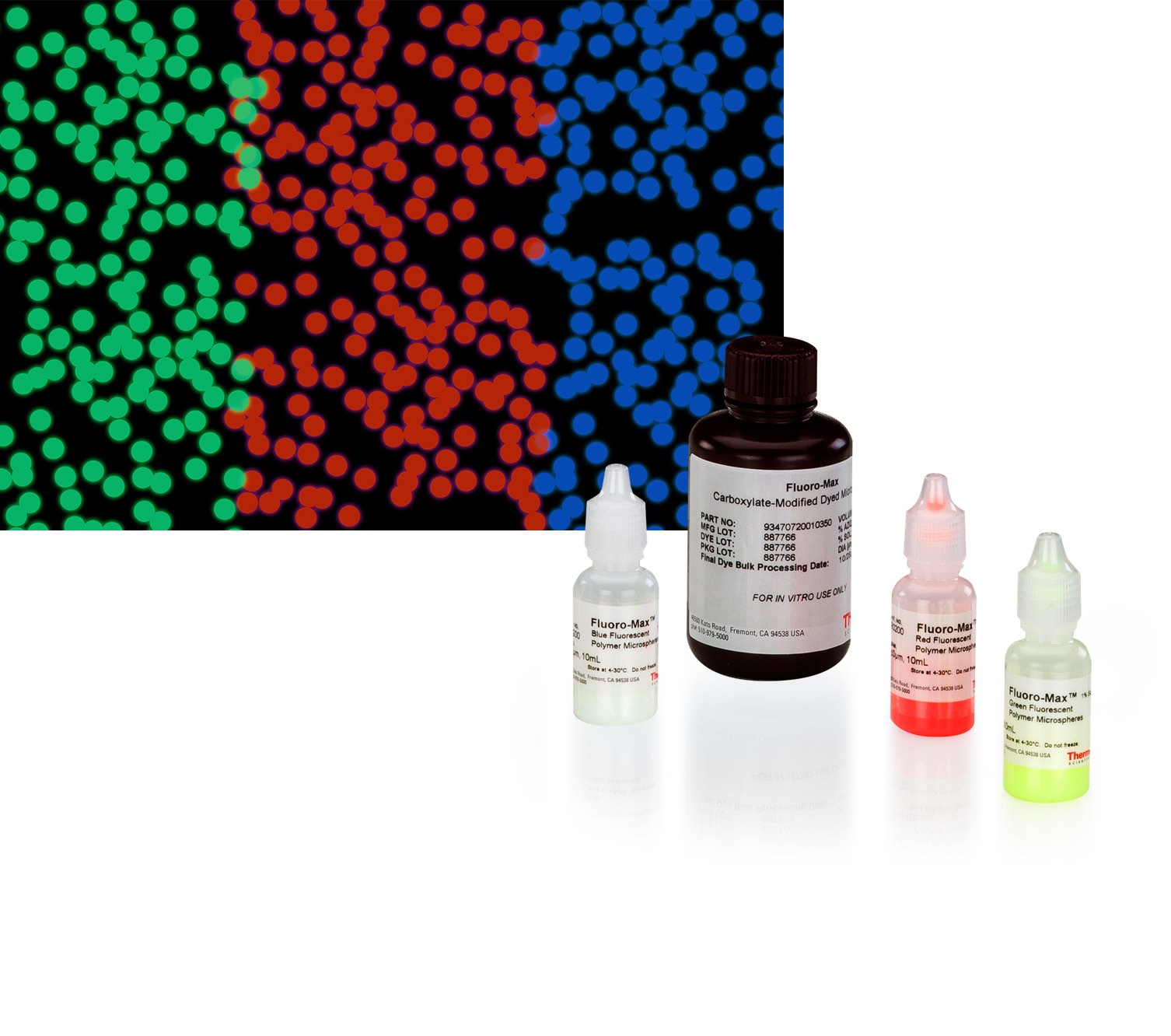 Flouro-Max Fluorescent Carboxylate Particles 0.1 µm – 0.3 µm
