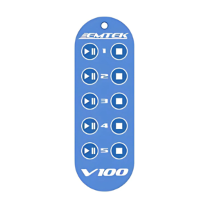 IR.REMOTE: 5-Channel Infrared Remote Control for V100 and P100 Equipment