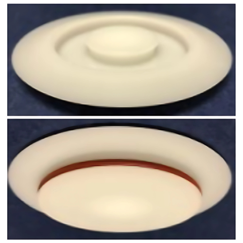 P100/RAS Inlet Cover Kit: Delrin Lid with Silicone O-Ring Seal