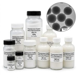 Polymer-Coated Silica Nanoparticles - Polystyrene (PS)