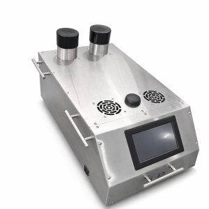 CRF6 Cleanroom Fogger ultrasonic airflow visualization generator by Applied Physics for pharmaceutical and semiconductor smoke studies
