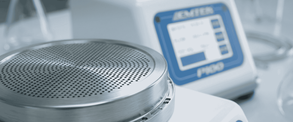 EU GMP Annex equipment with stainless steel perforated tray and digital monitoring system in a pharmaceutical laboratory