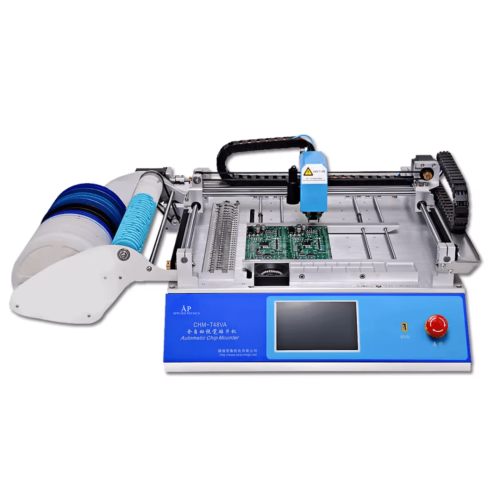 Indian Hot Products AP CHM-T48VA Table Top Pick and Place Machine Camera SMT LED 2 Head