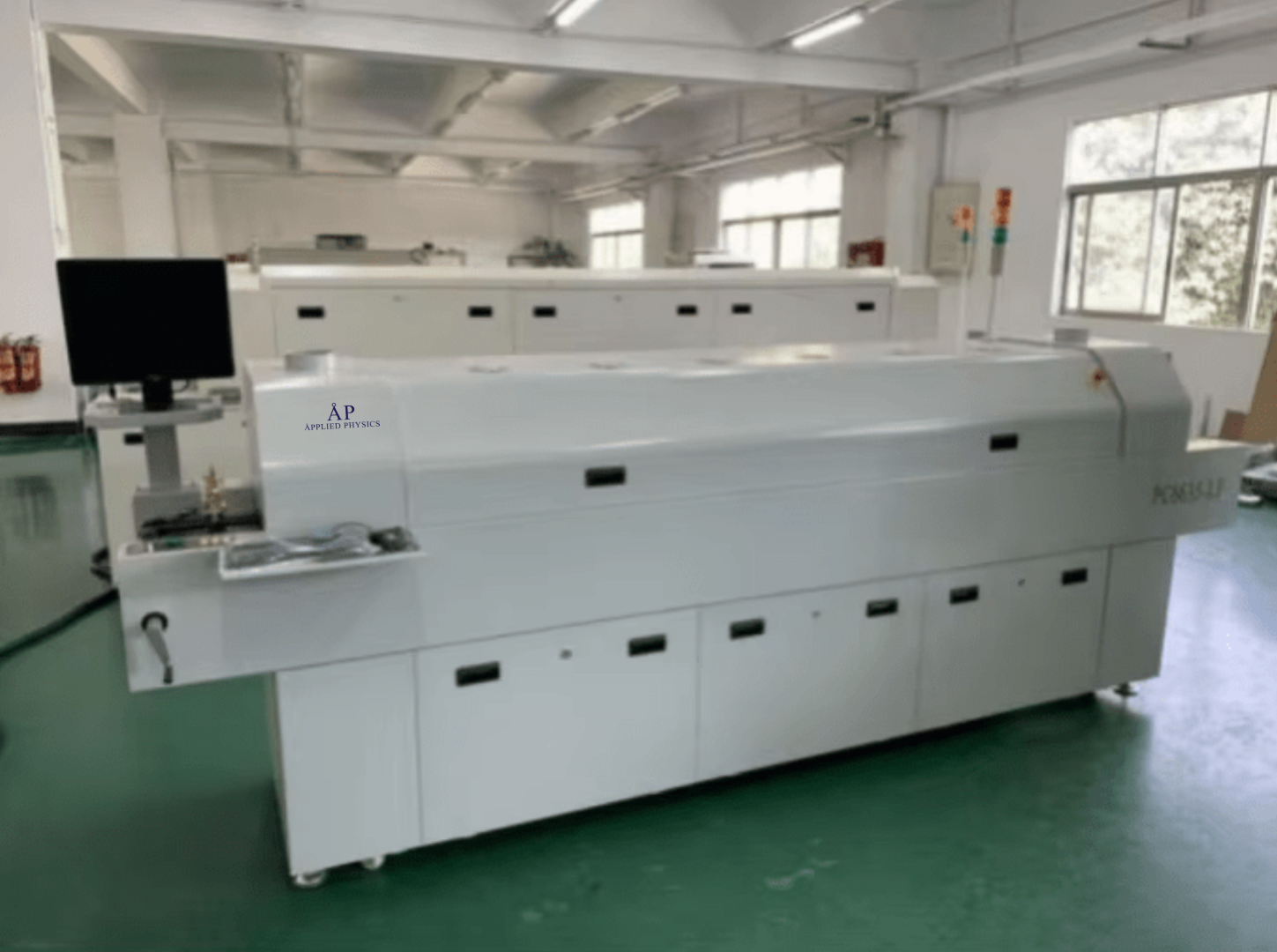 AP PC6635 Fully Computer Controlled Lead-free Reflow Oven Cost-Effective Lead Free With Custom-Made Track - Image 2