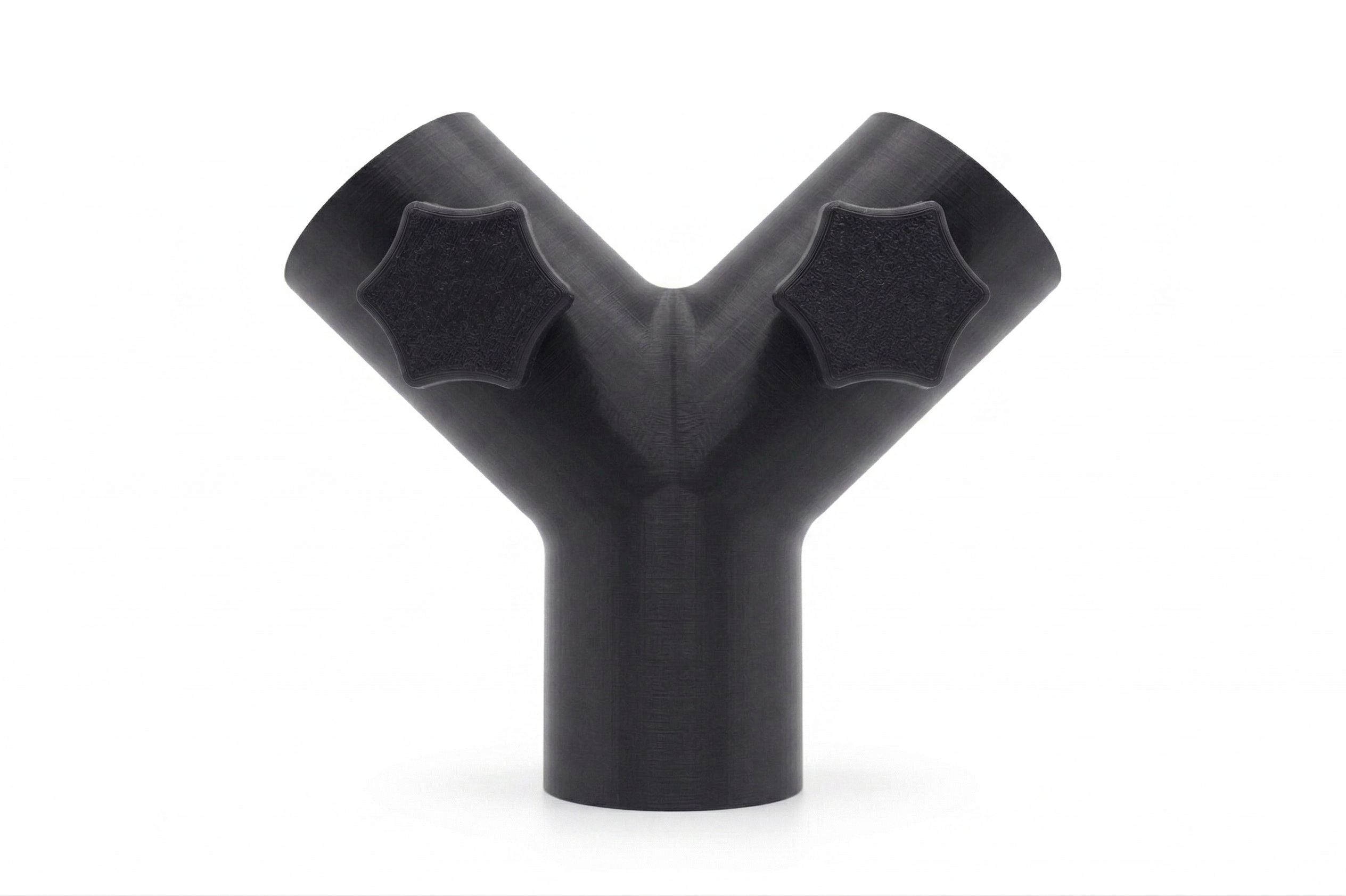 Y Splitter w/ Butterfly Valves (for 2 fog hoses)